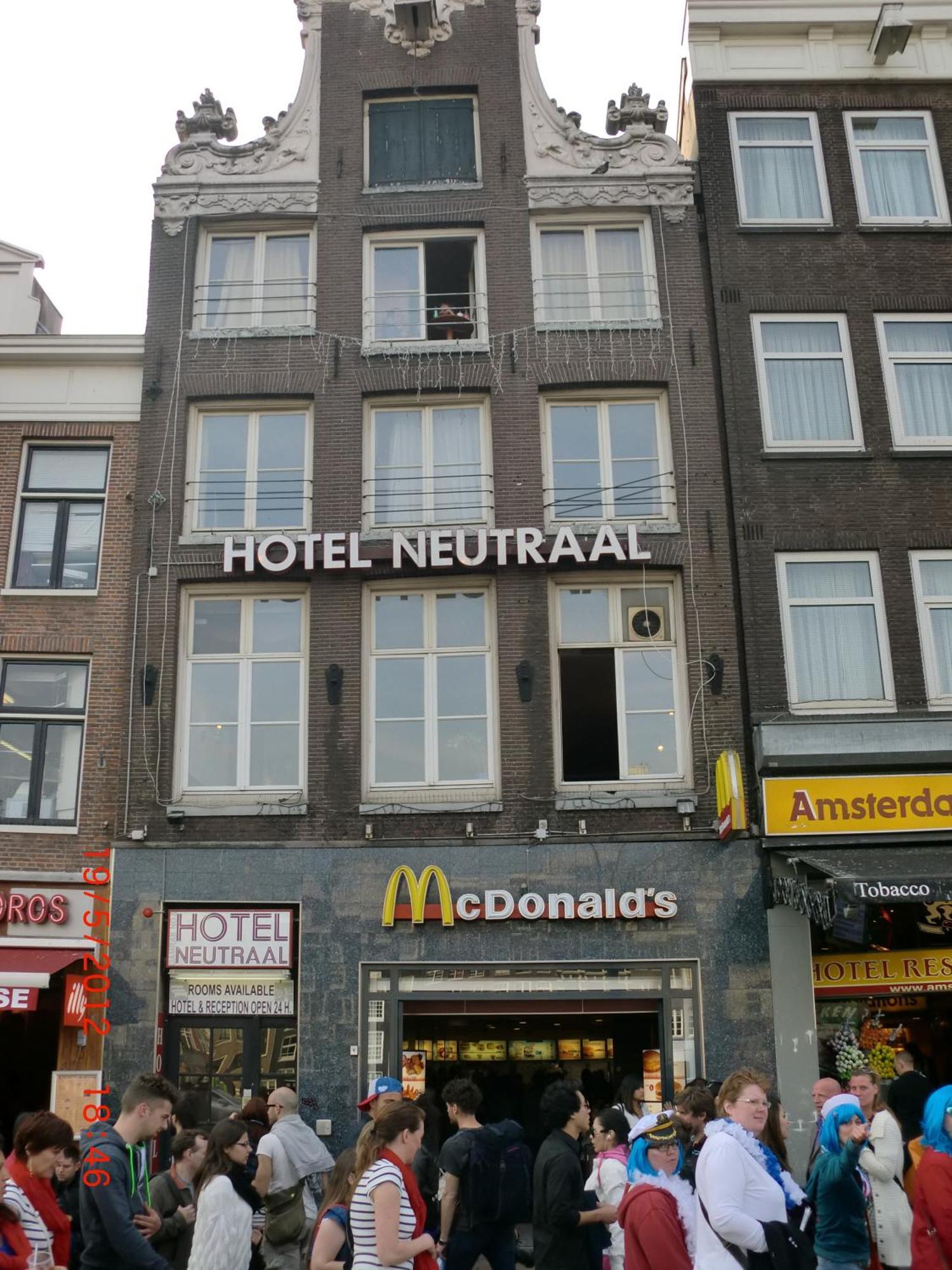 Budget Hotel Neutraal Амстердам Экстерьер фото